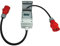 NWP 16A 400V CEE Adapter - mobiler digitaler Stromzähler - geeicht - (ohne Reset) IP44-3-phasig