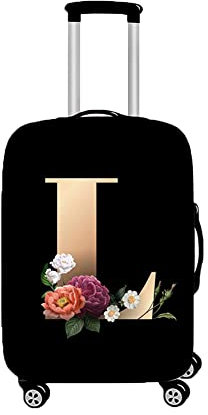 Morbuy Elastisch Reise Kofferhülle Kofferschutzhülle Koffer Schutzhülle mit Reißverschluss Luggage Cover Waschbar 3D Drucken Gepäck Cover mit Kofferschutz-Bezug (L,XL (30-32 Zoll))