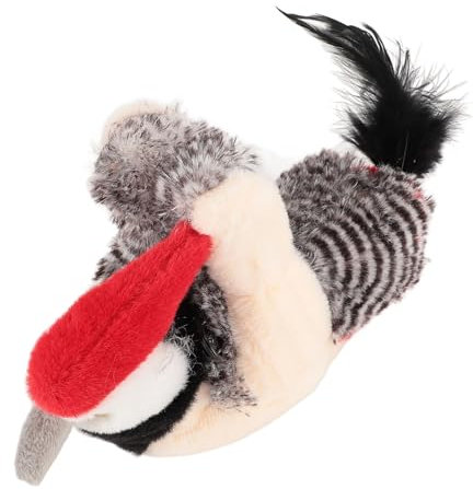 Yctze Interaktives, Lebensechtes Elektrisches Katzenklappen-P-Spielzeug mit Quietschendem Ton Für den Innenbereich des Hauses F – Ideales Elektronisches Spielzeug Für Haustiere