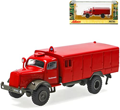 Mercedes-B LG315 Feuerwehr Bundeswehr Armee LKW Deutschland H0 1/87 Schuco Modell Auto Modell Auto