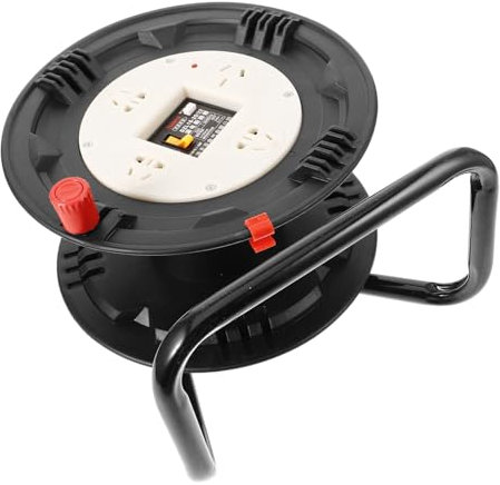 Healifty Electric Cord Reel Wire Reel Large Capacity Cord Holder for Home Office
