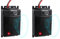 XIAXIA 2X Ahuyentador de Animales Martas para Coche, Repelentes de plagas ultrasónicos para automóviles trampas para Topos, Anti Ratas, murcielagos, salamanquesas, Gatos montés