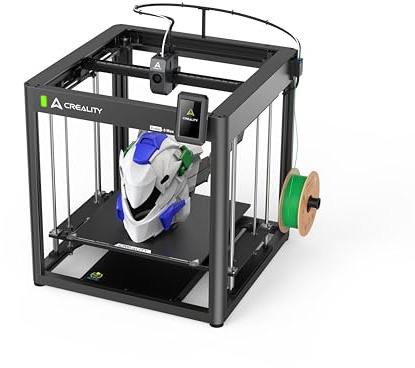 Creality Ender-5 Max Imprimante 3D à grand volume, ultra rapide 700 mm/s, cadre en aluminium, nivellement automatique du lit, affichage de l'état, grand espace 400 × 400 × 400 mm