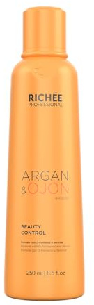 Richee Professional | Argan & Ojon hårvårdsset | Professionell behandling | 3 delar, 250 ml schampo, 250 ml skönhetskontroll, 250 g mask