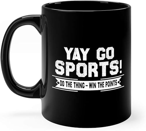 Keramisk mugg Gå till sporten! Färgglada retro temugg kaffemuggar för kollega dam bror