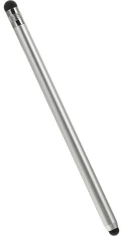 UKCOCO Stylet Capacitif en Alliage D'aluminium Argenté, Stylo Tactile Précis et Léger pour Tablette et Smartphone, pour Dessin et Écriture