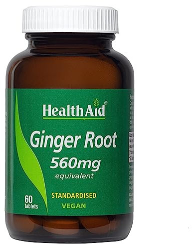 HealthAid Ginger Extract 560mg 60 Tablets