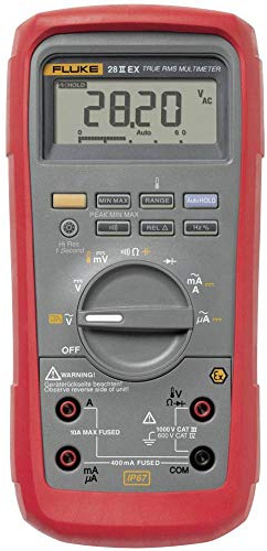 FLUKE-28IIEX,INTRINSICALLY SAFE VERSION OF 28II WITH ATEX APPROVAL