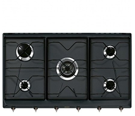 Smeg SRV896AO Incasso Piano cottura a gas Antracite piano cottura