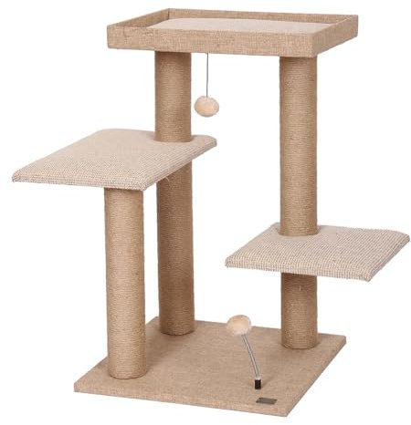 Ebi, Kratzbaum Trend Pine 50 x 50 x 80,5 cm, Rosa, Katze