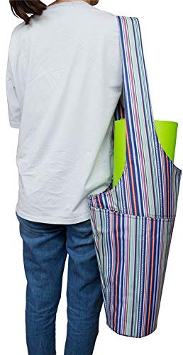 zhppac Yogatasche Yoga Mat Bag Yoga Mat Taschen und Träger Yoga Mat Cover Bag Yogamatte Tragetaschen Yogamatte und Tasche Yoga-Taschen für Frauen Blue,-