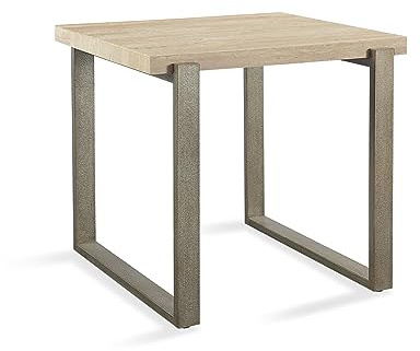 Modus Furniture End Table, Ariela - Desert Taupe, No Storage