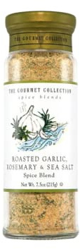 Gourmet Spice Blends - Premium Herbs & Spices for Cooking - Seasoning Mix for Meat, Salad, Bread, Sauce, Snacks - No Fillers or MSG - Roasted Garlic, Rosemary & Sea Salt