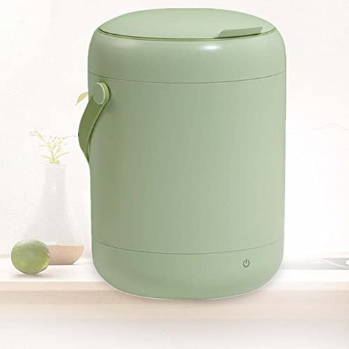 PanHuiWen Lavatrice Manuale Economica Mini Lavatrice Portatile Portable Washing Machine Lavatrice Manuale Economica 2.8L Antibatterico con Luce Blu,Green