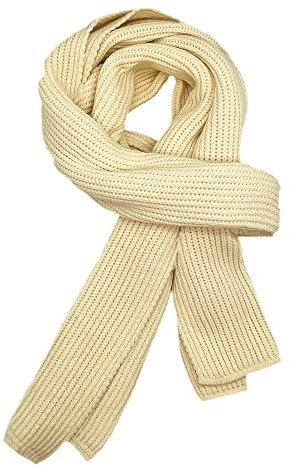 VICSPORT Schal Herren Winterschal Strickschal Unisex Warmer Pure Farbe Schals