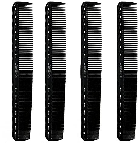 Pettini da Barbiere Professionali per parrucchieri, fibra di carbonio antistatica, pettine da barbiere anti-rottura, pettine per styling e taglio