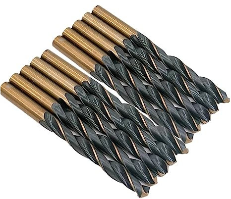 Bohrer-Sets, 1 Stück, Schnellarbeitsstahl-Spiralbohrer, Holz- und Metallbohrer-Set, Steinbohrer, Elektrowerkzeug-Zubehör, Metall-Holzbearbeitungs-Bohrwerkzeug (Größe: 6,5 mm) (Size : 13.0mm)