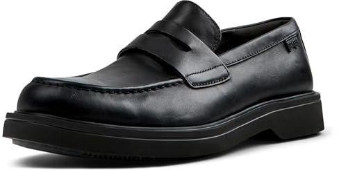 Camper Norman K101001, Moccasin Uomo, Nero 001, 42 EU
