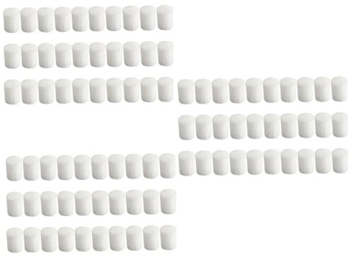 Kisangel 3 Sets Gemüse-anbauschwamm Für Hydrokultur Erdlose Gartengeräte Pflanzschwamm Wurzelatmungsnetzgewebe Weiß 120 Stück * 3