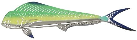 PRETYZOOM Stainless Steel Shark Pendant Wall Art Room Decor Office Decor Easy Maintenance