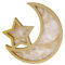 Vassoio decorativo a forma di luna e stella, per esporre frutta, dessert e pasticcini, spuntini festivi, decorazione per tavolo da pranzo