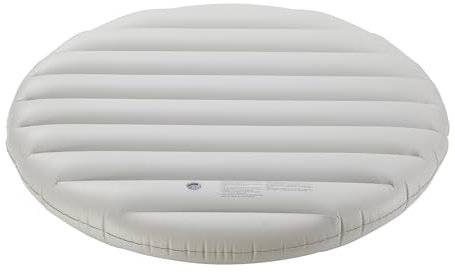 Arebos Couverture Thermique pour Bains à remous | Ø167 cm | Gris | Accessoires de Bains à remous pour piscines | Couverture Gonflable