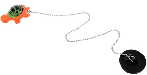 Holibanna Bagno Forma Con Catena Scarico Per Vasche Lavandini e Scarichi Del Pratico e Resistente All Usura