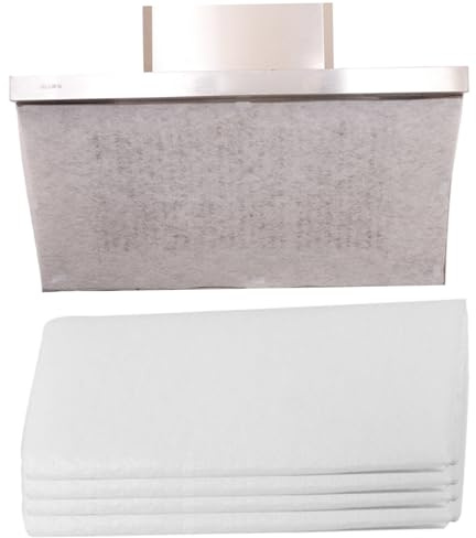 CUCUFA Range Hood Filters, 2 Bags Cooker Hood Filter Paper, Cooker Filter 18x35, Range Filters Set