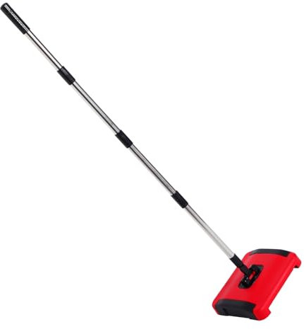 SOLUSTRE 1 Set Portable Carpet Sweeper Height Non Electric Vacuum Broom for Home Cleaning Easy to Use Push Design Silent Operation for Quick Cleanups and Various Floor Types