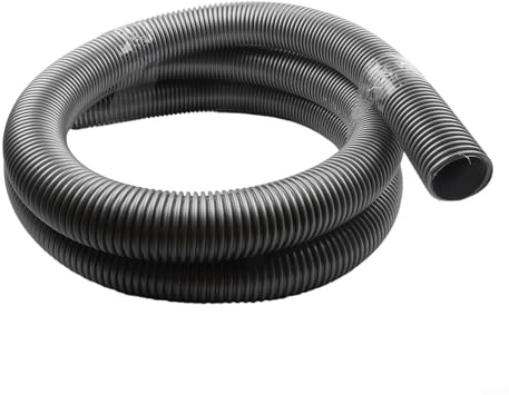 Tubo di ricambio per aspirapolvere, resistente, diametro 50 mm, tubo di collegamento filettato, extra lungo, flessibile, per la pulizia della casa (3 metri)
