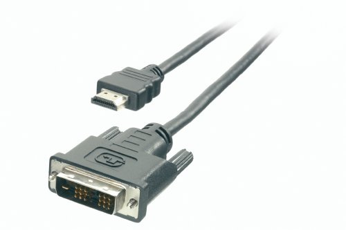 Vivanco HDMI Kabel, HDMI Stecker <-> DVI-D Stecker, 2m