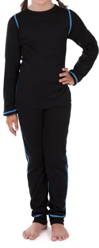 CFLEX POLARDRY Kinder Ski- & Thermowäsche Set - Lange Funktions Unterwäsche mit Hemd und Hose