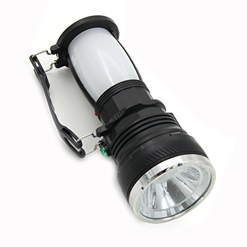 OFKPO - Linterna para camping portátil y plegable, uso exterior, recarga USB y solar, para senderismo y camping