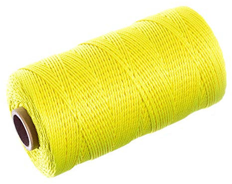 Cuerda trenzada de nailon Mason Line #18 – Planeta de paracaídas – humedad, ácido, aceite, resistente a la putrefacción – Cuerda de cuerda para uso marino, tiza, manualidades, bricolaje, comercial,