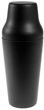 The Bars Parisienne Shaker, Acciaio Inox, Nero, cc 900, Made in Italy