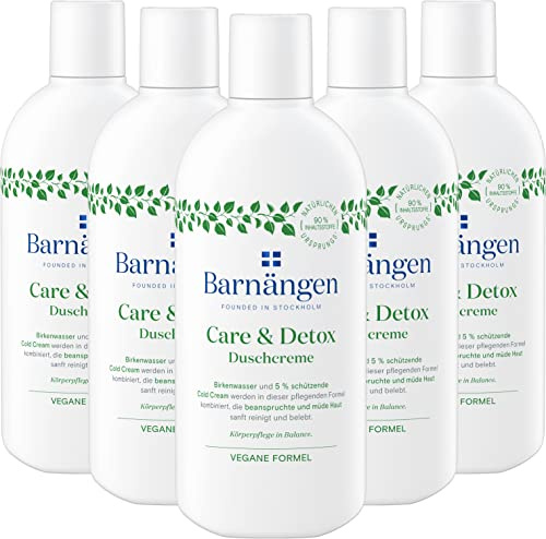 Barnängen Duschgel Care & Detox, 5er Pack (5 x 250 ml)
