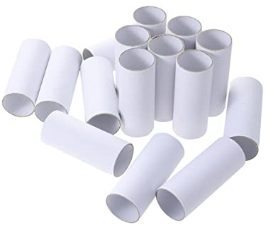 MAGICLULU Bastelrolle Aus Kraftpapier 4X10Cm Reißfeste Pappröhre Zum Basteln Und Versenden Für Kindergarten Schule Und Heimwerker