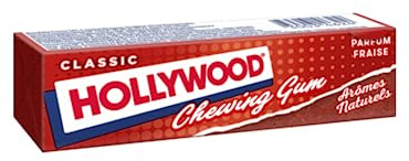 Chicle Fresa HOLLYWOOD - 20 x 11 tabletas