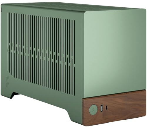 Fractal Design Terra Jade Mini-ITX Small Form Factor PC Case with PCIe 4.0 Riser