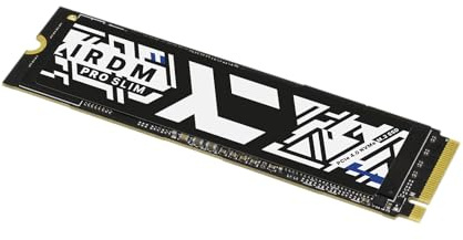 goodram - SSD IRDM PRO Slim 4000 GB - 4TB Datenspeicher - PCIe 4X4 M.2 2280 - NVMe - Intern - Speichererweiterung - Laufwerk kompatibel mit PS5 - für PC - Laptop - Gamer - Gaming