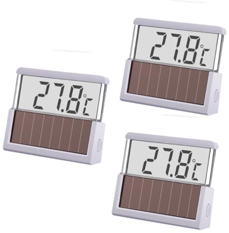 Angoily 3 Stücke Abs Thermometer Für Aquarium Aquarium Thermometer Temperatur Meter Und Mini Größe