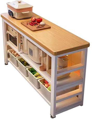 Generisch Lagerregale, Küchenregale/Kücheninsel/Mikrowellen-Organizer-Regale für Küche, Bad, Speisekammer, Schuppen (groß)