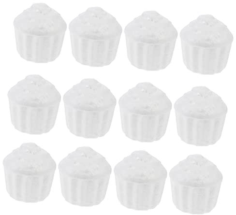 SEWOART STK Kuchen-Modell Cupcake-Schaum Geburtstagskuchen Fälschung Kinder Gefälschte Bastelschaum-Cupcake Kuchenform Hochzeitstorte Attrappe Schaumkuchen Runden Mini Fondant