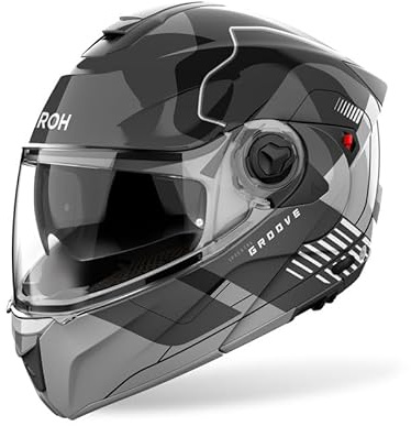 AIROH SPECKTRE GROOVE GREY GLOSS S