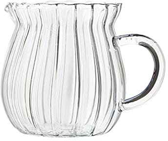 XWBLDBDFC Gravy Sauce Boat, Household Heat-Resistant Glass Teapot,Daily Fruit Juice, Drink Can, Coffee Milk Jug, Microwave-Heated Milk Cup, Suitable for Family Cafes Gravy-360ml