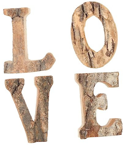 DIYEAH Liebe Holz Zeichen Rustikale Dekorative Requisiten Für Hochzeit Dekorative Requisiten Hochzeit Liefert