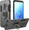 Case for Samsung Galaxy S9 Plus, Shockproof Cover with 360° Metal Ring Stand, Anti-Scratch Hard Protective Case, Full Body Bumper Case with Camera Protection (Black)