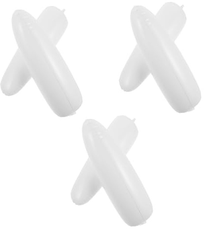 EXQUIMEUBLE Aufblasbare Stiefelspanner Verstellbar aus Pvc zur Formerhaltung 3 Paar für Mittelhohe und Hohe Stiefel für Zuhause und Reisen