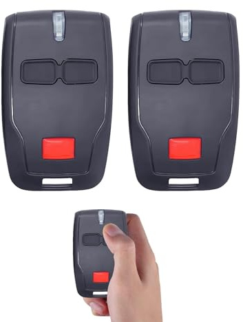 Lot de 2 Telecommande Bft, Télécommande Bft, Telecommande Bft Portail, Bft Telecommande, Bft, 433 MHZ pour portail électrique 2 canaux pour Rolling BFT Mitto 2, Kleio, Ghibli, TRC 2, Kleio, Ghibli, TR