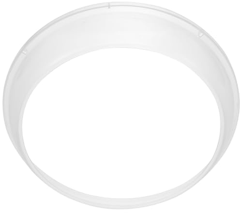 STOBAZA Plastic Cotton Candy Maker Cover for Candy Floss Machine Accessory Easy to Maintain Improves Effectiveness White Enclosure in Home or Commercial Use